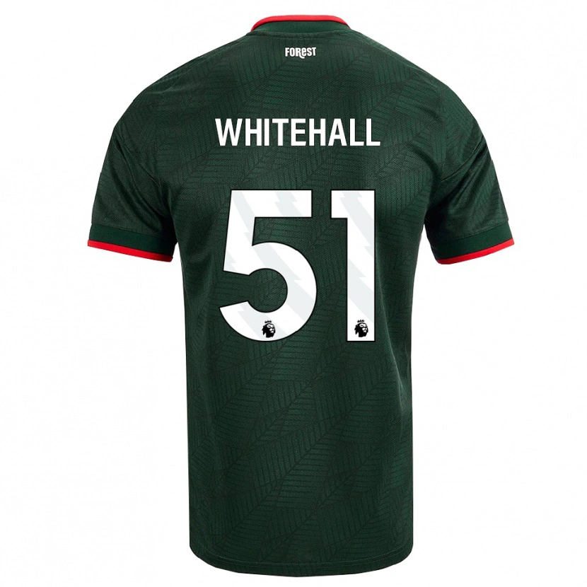 Danxen Homem Camisola Archie Whitehall #51 Verde Escuro Vermelho Alternativa 2026/27 Camisa