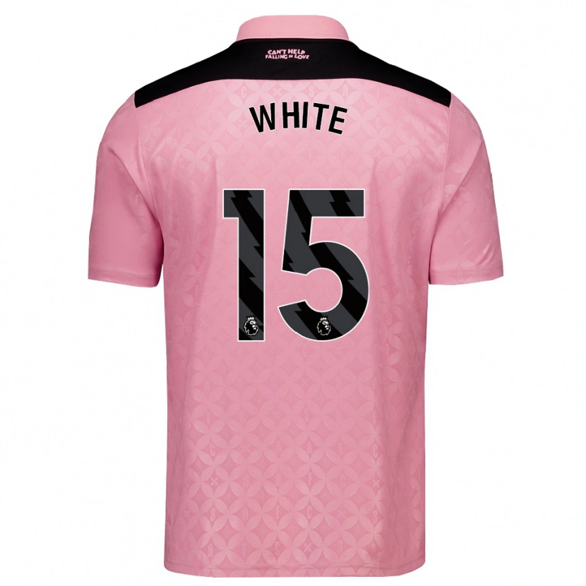 Danxen Homem Camisola Noah White #15 Lightpink Preto Alternativa 2026/27 Camisa