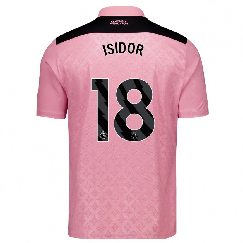 Danxen Homem Camisola Wilson Isidor #18 Lightpink Preto Alternativa 2026/27 Camisa