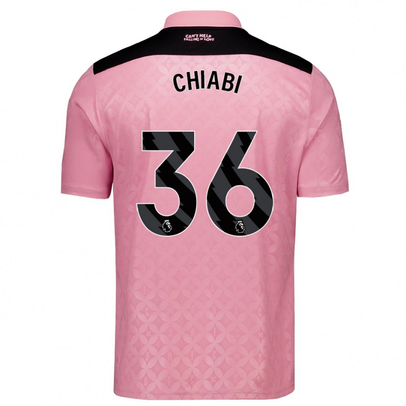 Danxen Homem Camisola Tom Chiabi #36 Lightpink Preto Alternativa 2026/27 Camisa