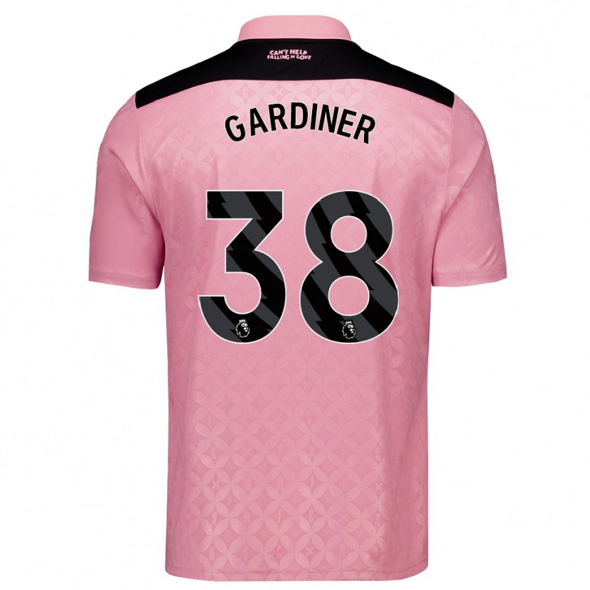 Danxen Homem Camisola Harry Gardiner #38 Lightpink Preto Alternativa 2026/27 Camisa