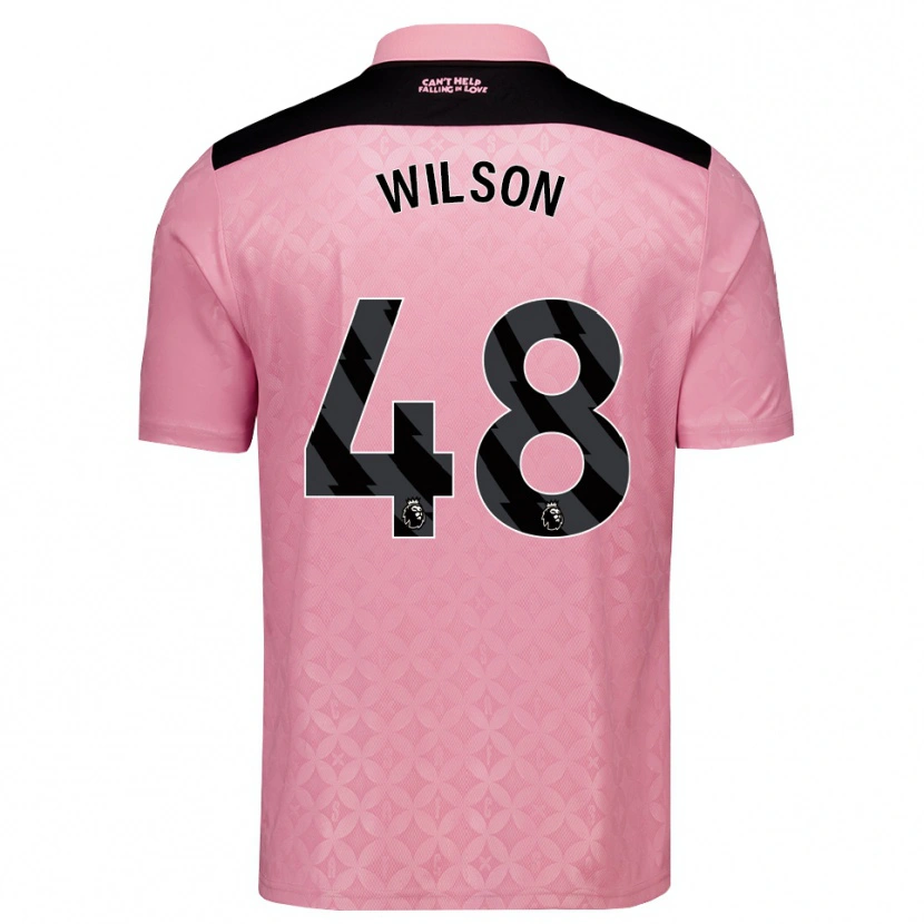 Danxen Homem Camisola Callum Wilson #48 Lightpink Preto Alternativa 2026/27 Camisa