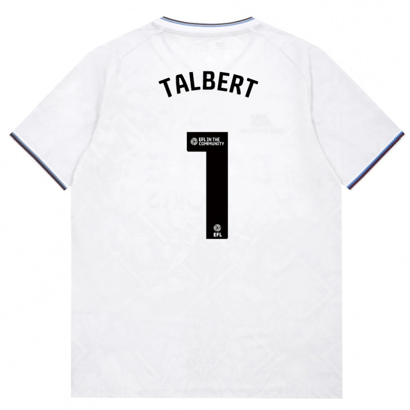 Danxen Homem Camisola Katelin Talbert #1 Borgonha Branco Alternativa 2026/27 Camisa
