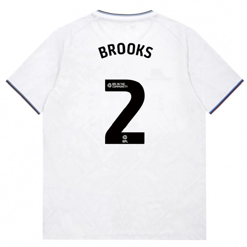 Danxen Homem Camisola Connor Brooks #2 Borgonha Branco Alternativa 2026/27 Camisa