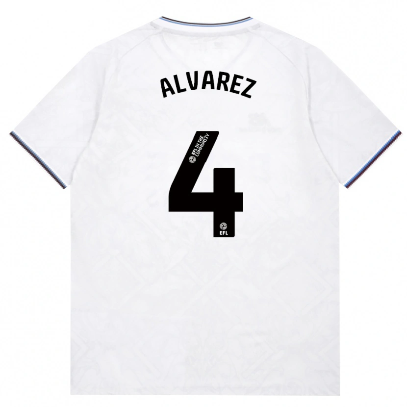 Danxen Homem Camisola Edson Álvarez #4 Borgonha Branco Alternativa 2026/27 Camisa