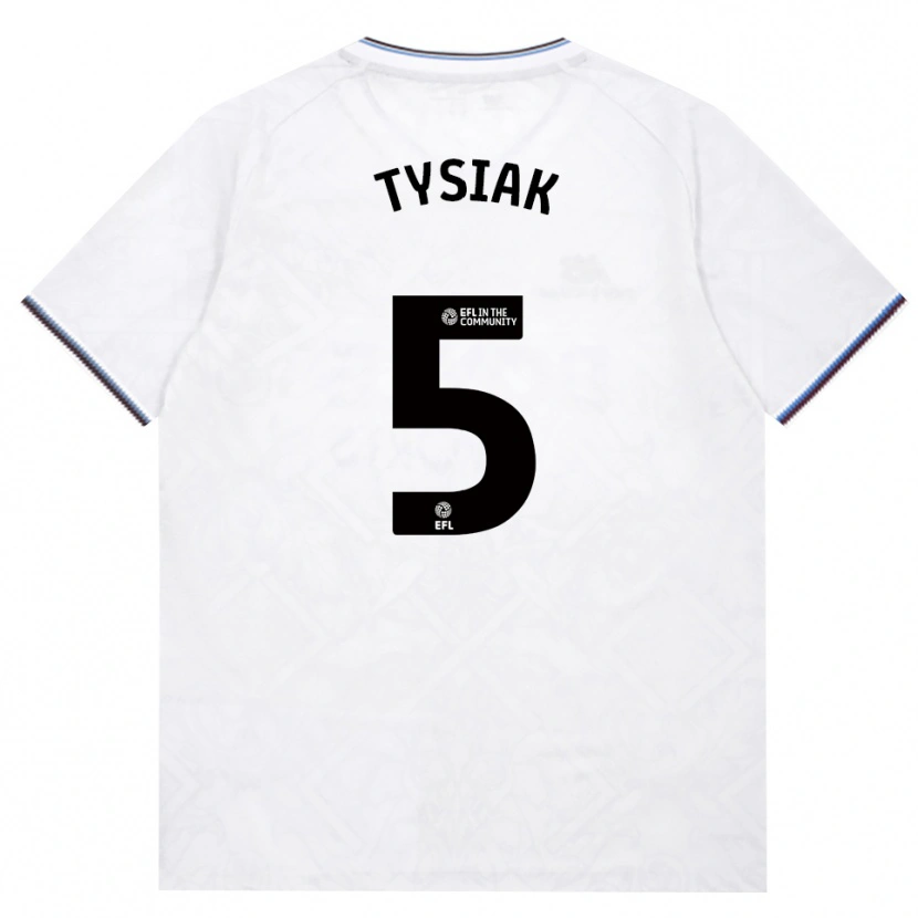 Danxen Homem Camisola Amber Tysiak #5 Borgonha Branco Alternativa 2026/27 Camisa