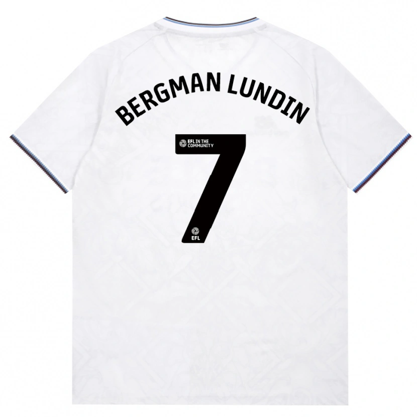 Danxen Homem Camisola Marika Bergman-Lundin #7 Borgonha Branco Alternativa 2026/27 Camisa