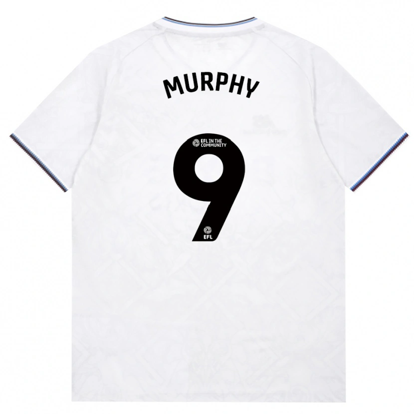 Danxen Homem Camisola Jett Murphy #9 Borgonha Branco Alternativa 2026/27 Camisa