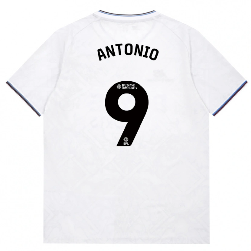 Danxen Homem Camisola Michail Antonio #9 Borgonha Branco Alternativa 2026/27 Camisa