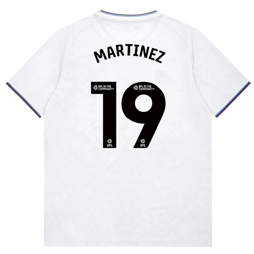 Danxen Homem Camisola Shekiera Martinez #19 Borgonha Branco Alternativa 2026/27 Camisa
