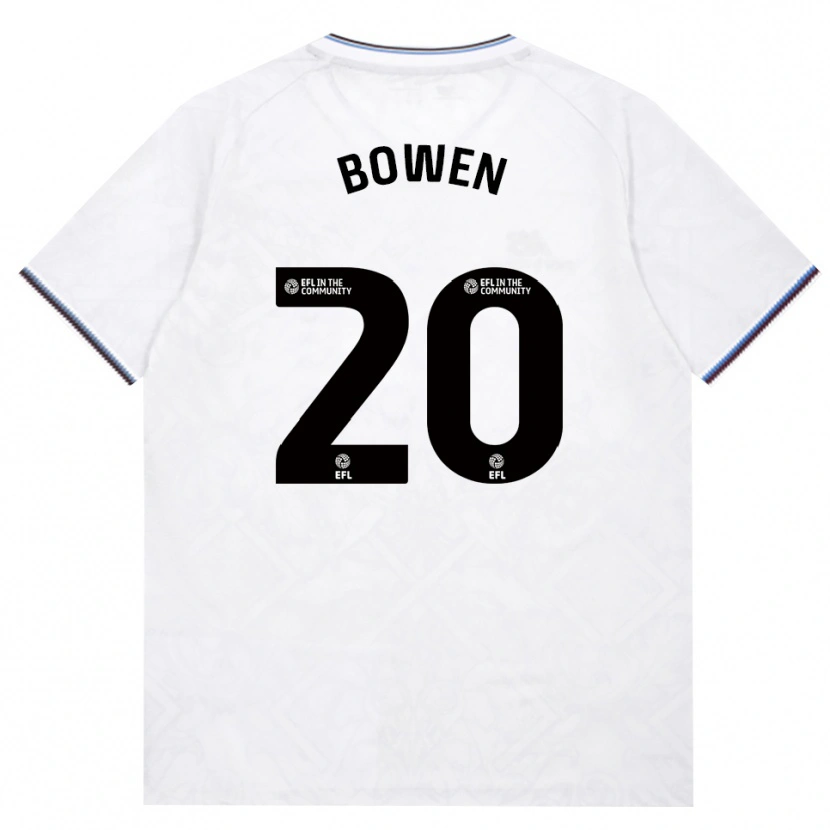 Danxen Homem Camisola Jarrod Bowen #20 Borgonha Branco Alternativa 2026/27 Camisa