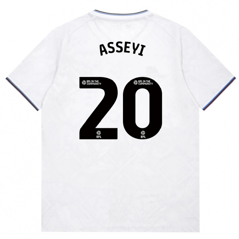 Danxen Homem Camisola Viviane Asseyi #20 Borgonha Branco Alternativa 2026/27 Camisa