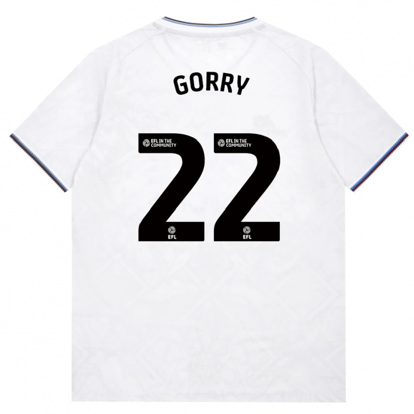 Danxen Homem Camisola Katrina Gorry #22 Borgonha Branco Alternativa 2026/27 Camisa