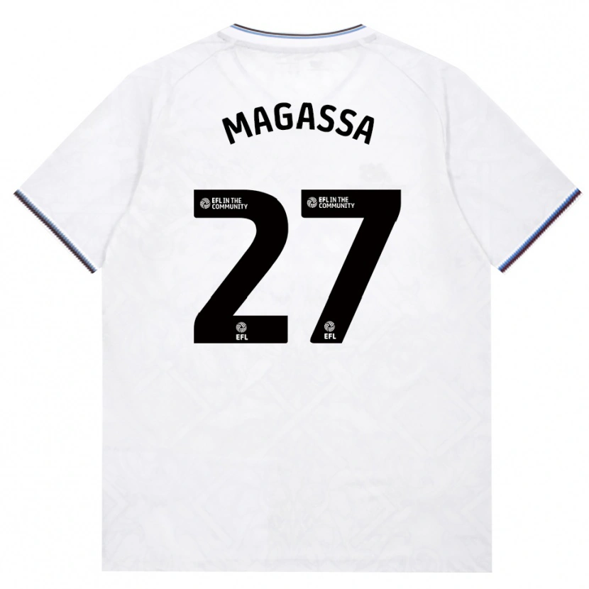 Danxen Homem Camisola Soungoutou Magassa #27 Borgonha Branco Alternativa 2026/27 Camisa