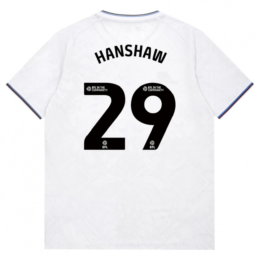 Danxen Homem Camisola Verena Hanshaw #29 Borgonha Branco Alternativa 2026/27 Camisa