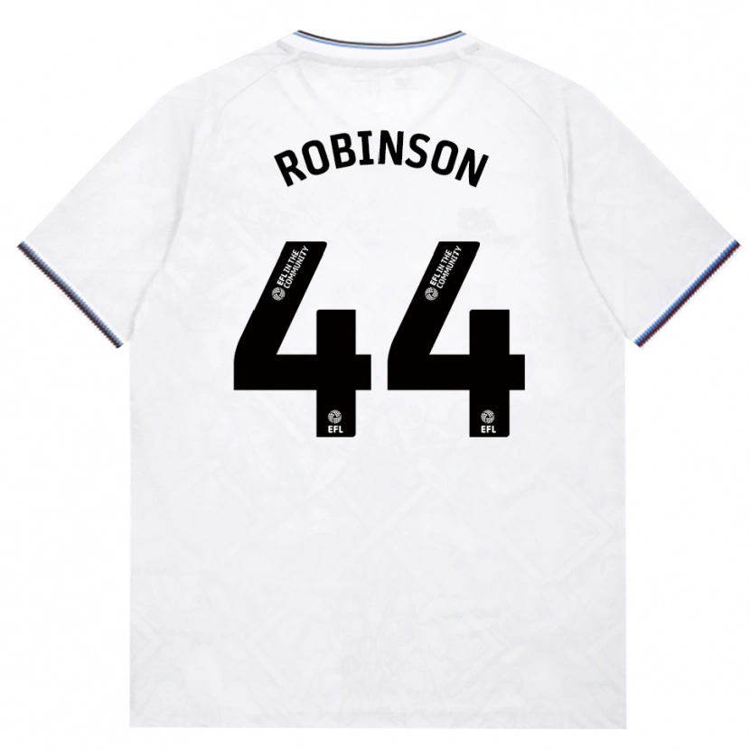Danxen Homem Camisola Junior Robinson #44 Borgonha Branco Alternativa 2026/27 Camisa