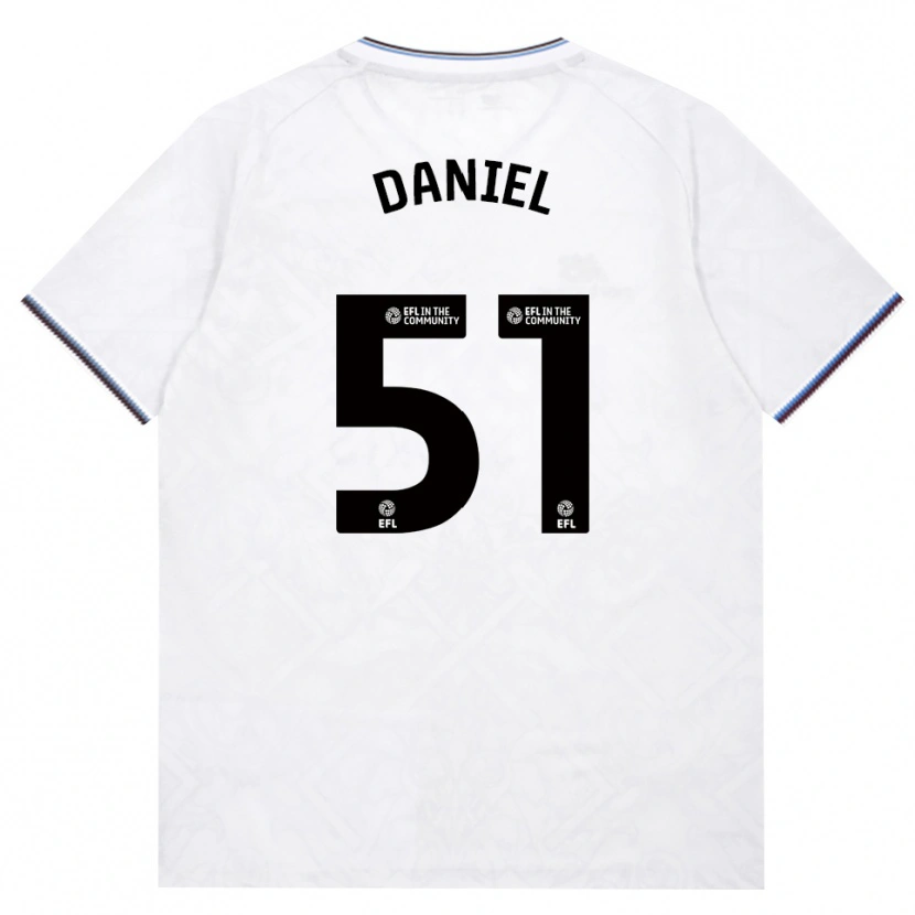 Danxen Homem Camisola Daniel Chesters #51 Borgonha Branco Alternativa 2026/27 Camisa