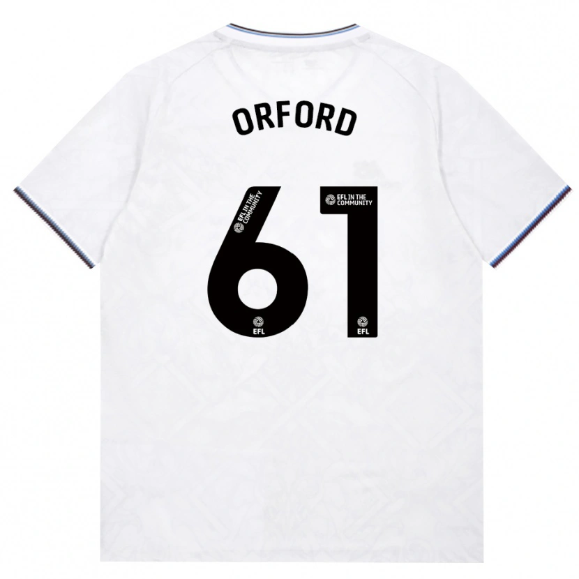 Danxen Homem Camisola Lewis Orford #61 Borgonha Branco Alternativa 2026/27 Camisa