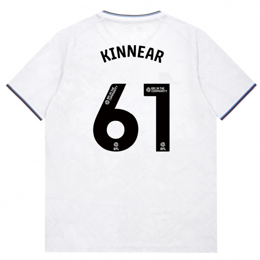 Danxen Homem Camisola Brian Kinnear #61 Borgonha Branco Alternativa 2026/27 Camisa