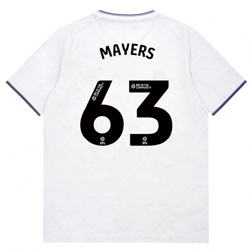 Danxen Homem Camisola Ezra Mayers #63 Borgonha Branco Alternativa 2026/27 Camisa
