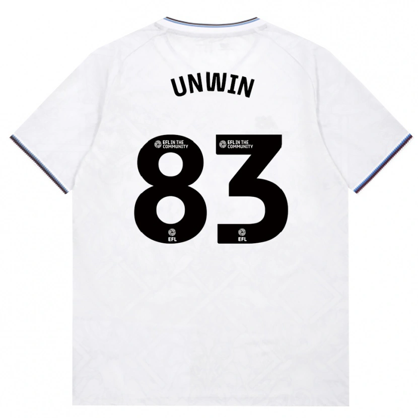 Danxen Homem Camisola Jonathan Unwin #83 Borgonha Branco Alternativa 2026/27 Camisa