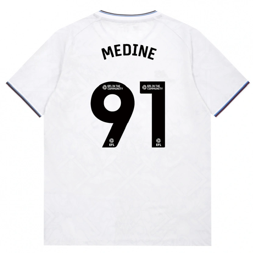 Danxen Homem Camisola Jephthah Medine #91 Borgonha Branco Alternativa 2026/27 Camisa
