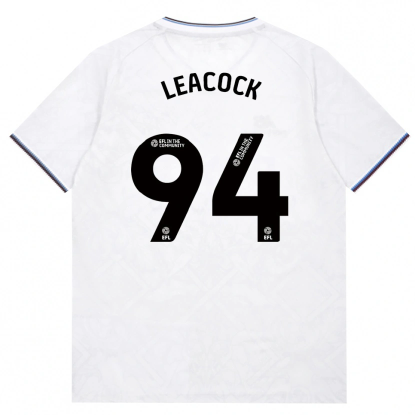 Danxen Homem Camisola Callum Leacock #94 Borgonha Branco Alternativa 2026/27 Camisa