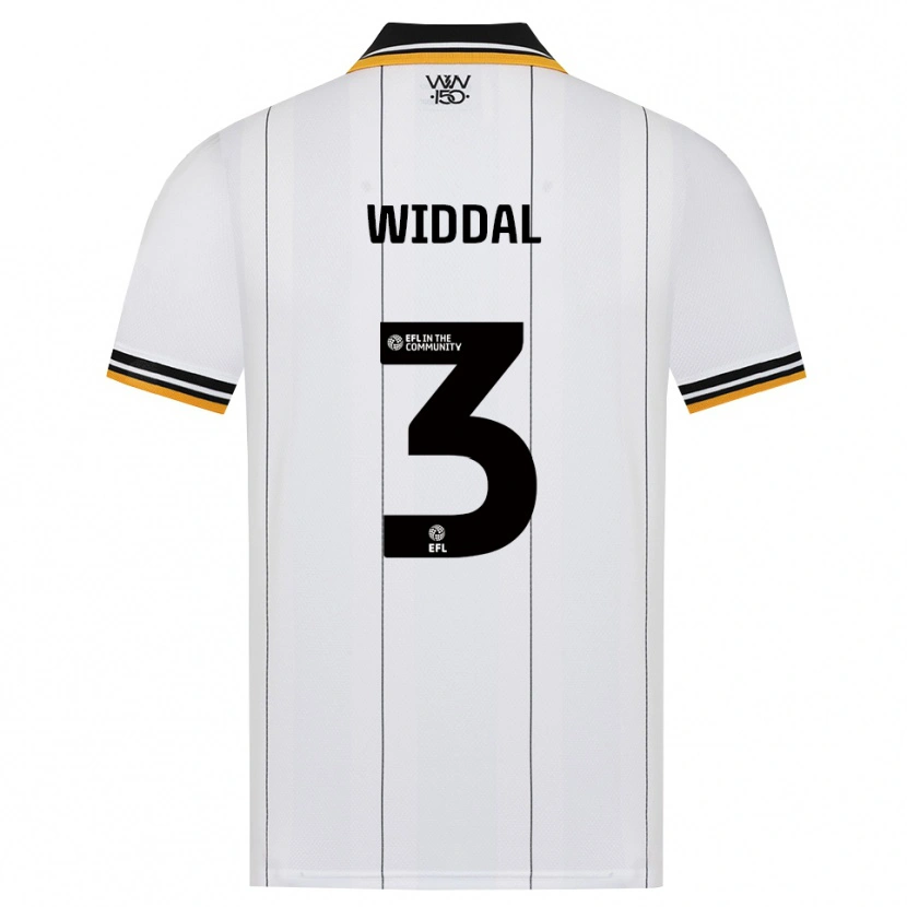 Danxen Homem Camisola Natalie Widdal #3 Laranja Branco Preto Alternativa 2026/27 Camisa
