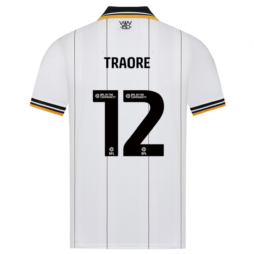 Danxen Homem Camisola Boubacar Traoré #12 Laranja Branco Preto Alternativa 2026/27 Camisa