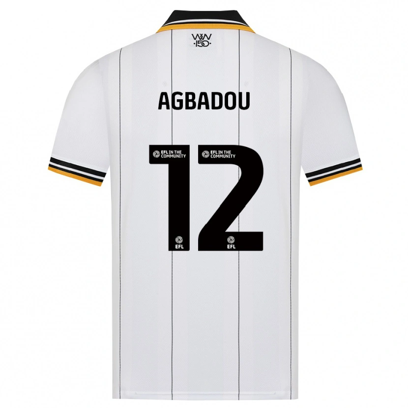 Danxen Homem Camisola Emmanuel Agbadou #12 Laranja Branco Preto Alternativa 2026/27 Camisa