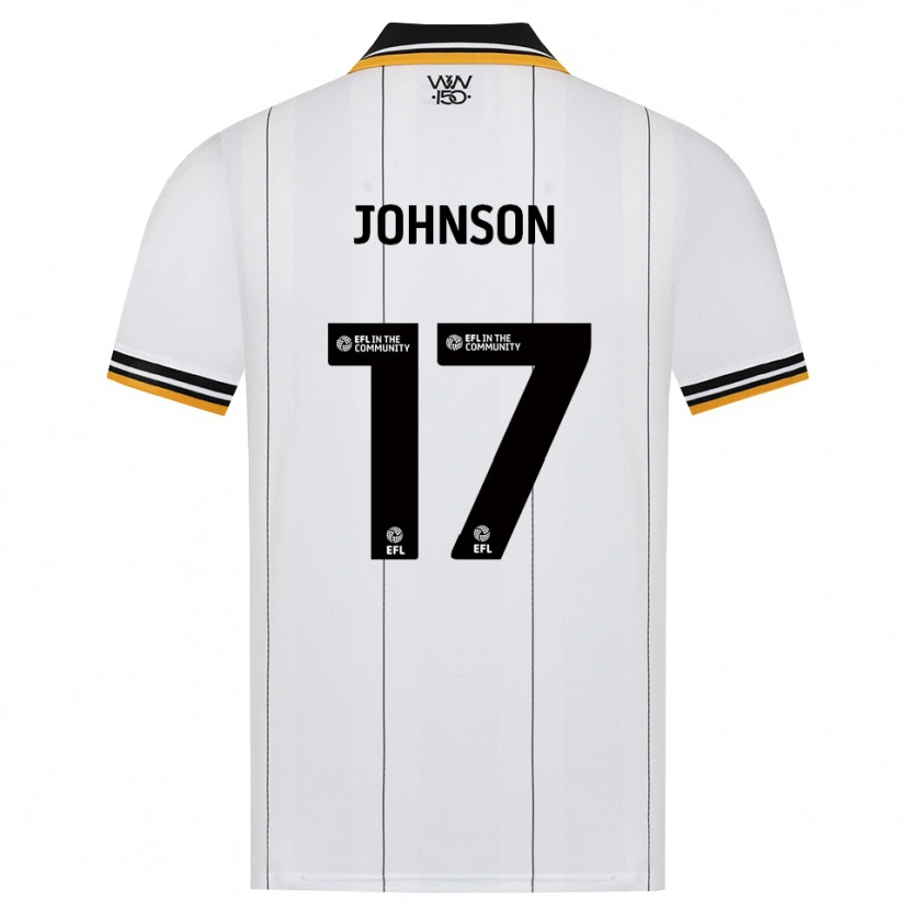 Danxen Homem Camisola Katie Johnson #17 Laranja Branco Preto Alternativa 2026/27 Camisa