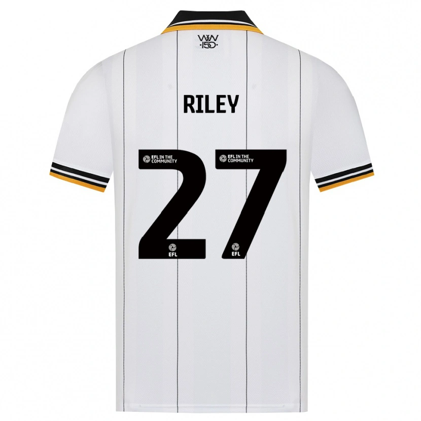 Danxen Homem Camisola Lauren Riley #27 Laranja Branco Preto Alternativa 2026/27 Camisa