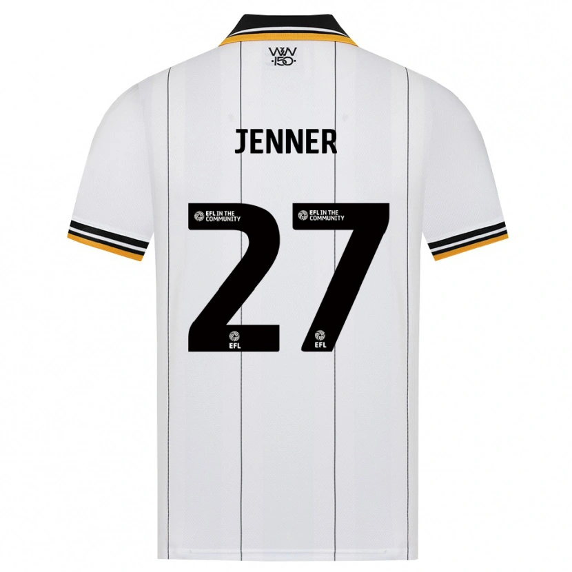 Danxen Homem Camisola Abbi Jenner #27 Laranja Branco Preto Alternativa 2026/27 Camisa