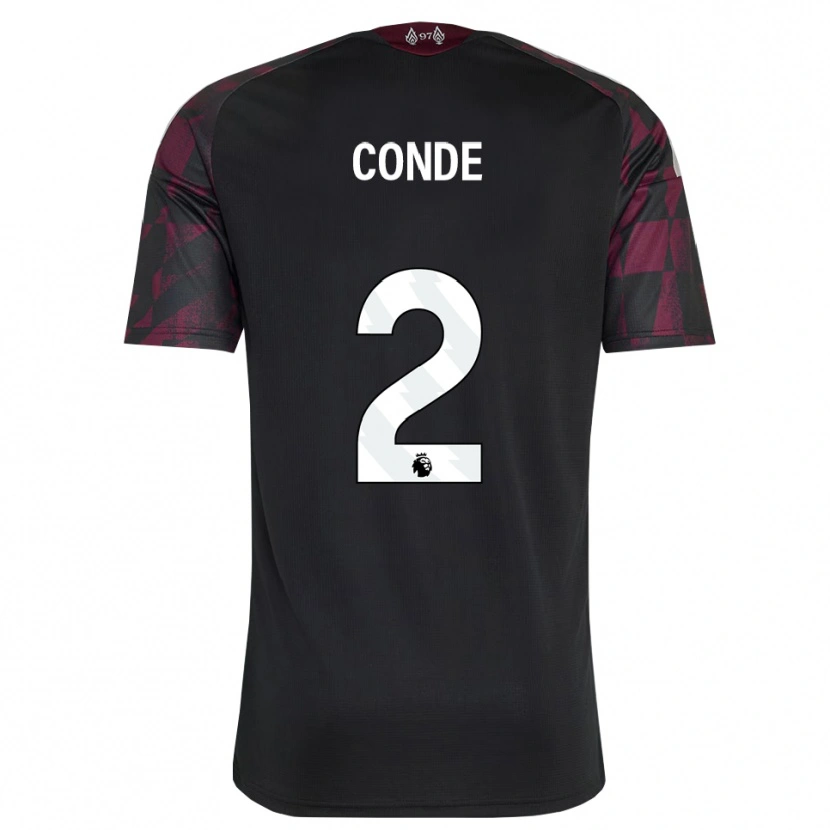 Danxen Homem Camisola Lenix Conde #2 Preto Branco Roxo Terceiro 2026/27 Camisa