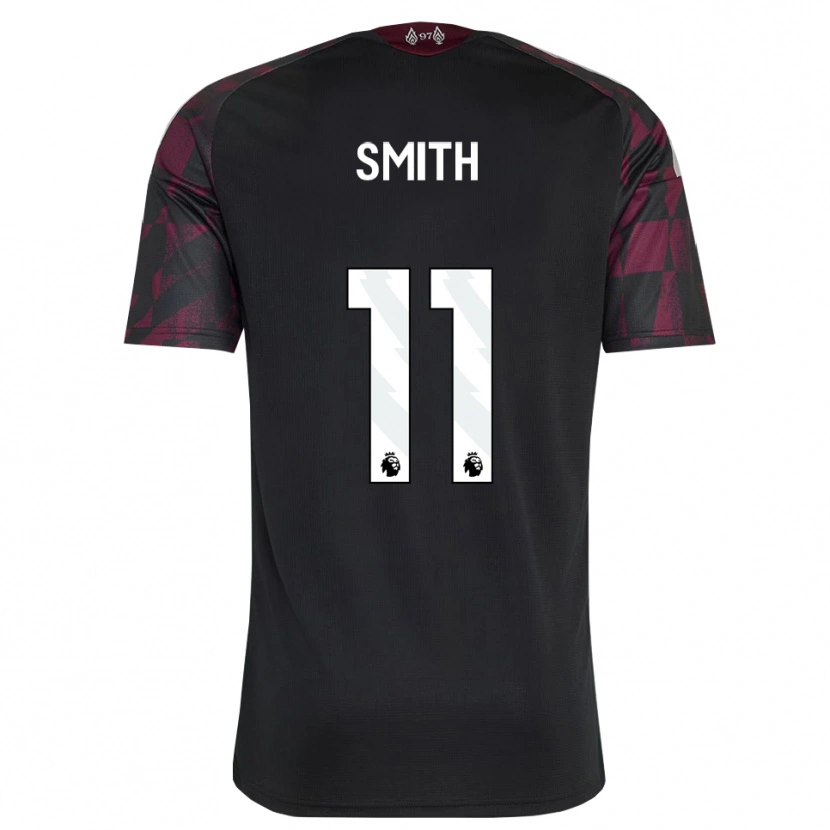 Danxen Homem Camisola Olivia Smith #11 Preto Branco Roxo Terceiro 2026/27 Camisa