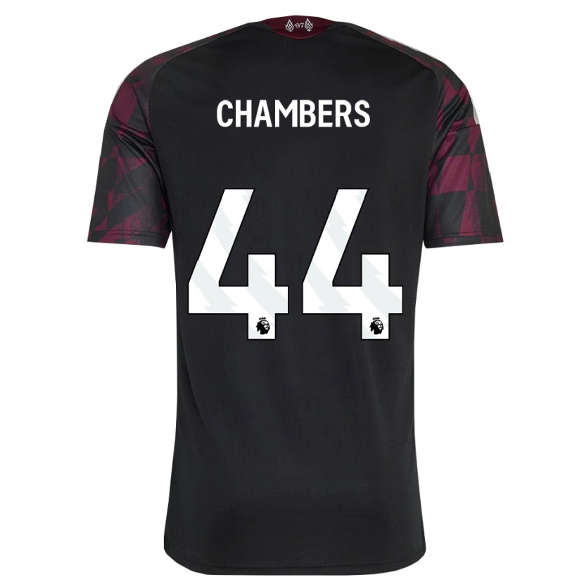Danxen Homem Camisola Luke Chambers #44 Preto Branco Roxo Terceiro 2026/27 Camisa