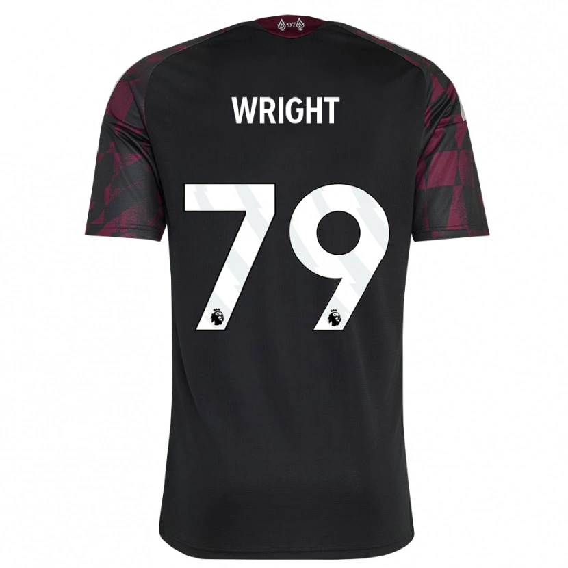 Danxen Homem Camisola Will Wright #79 Preto Branco Roxo Terceiro 2026/27 Camisa