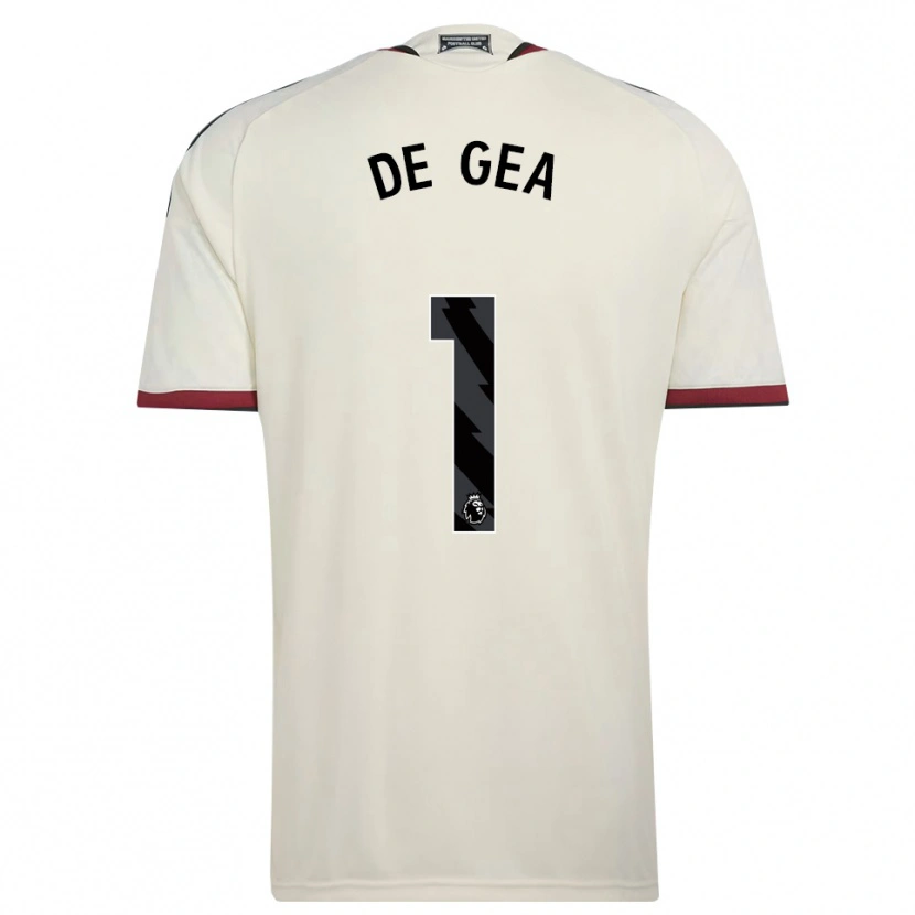 Danxen Homem Camisola David De Gea #1 Beige Preto Vermelho Terceiro 2026/27 Camisa