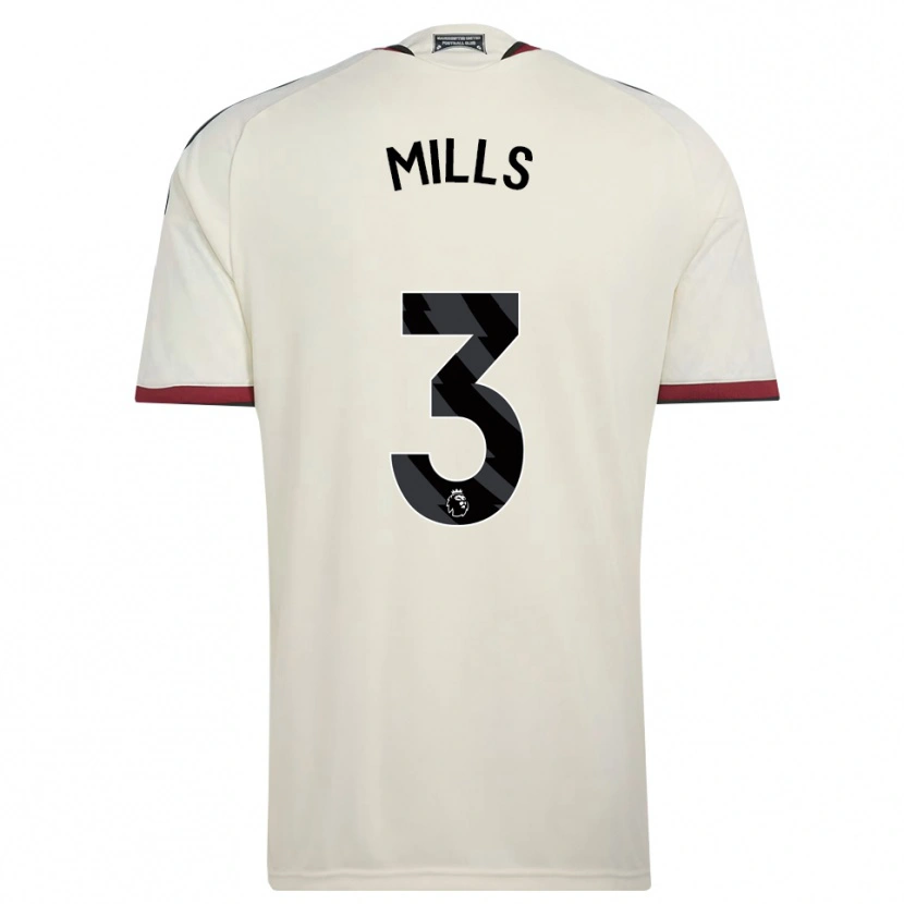 Danxen Homem Camisola Albert Mills #3 Beige Preto Vermelho Terceiro 2026/27 Camisa