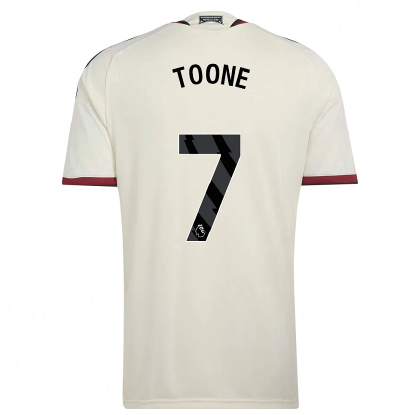 Danxen Homem Camisola Ella Toone #7 Beige Preto Vermelho Terceiro 2026/27 Camisa