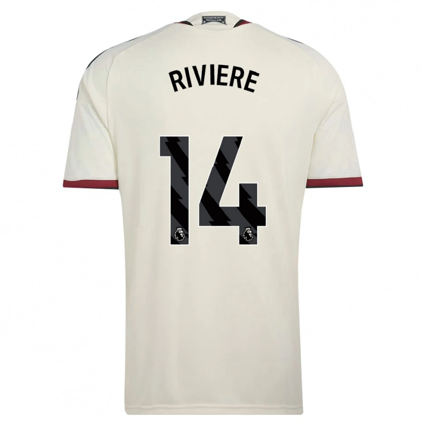 Danxen Homem Camisola Jayde Riviere #14 Beige Preto Vermelho Terceiro 2026/27 Camisa
