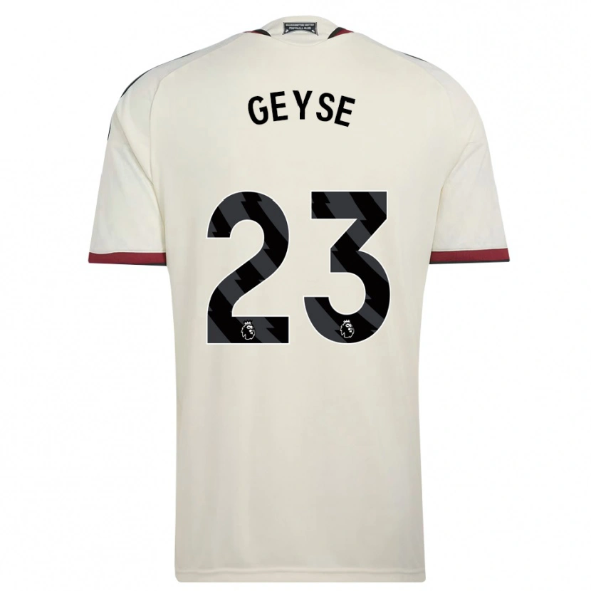 Danxen Homem Camisola Geyse #23 Beige Preto Vermelho Terceiro 2026/27 Camisa