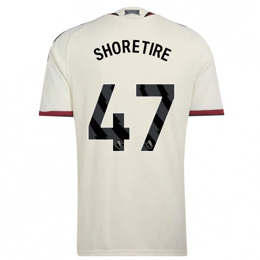 Danxen Homem Camisola Shola Shoretire #47 Beige Preto Vermelho Terceiro 2026/27 Camisa