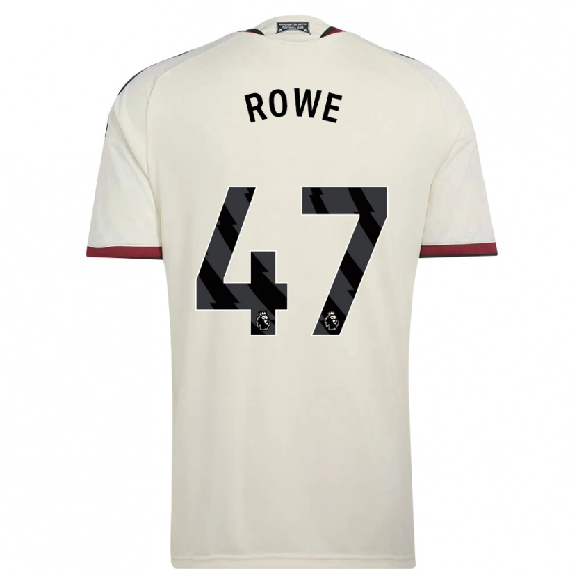 Danxen Homem Camisola Tommy Rowe #47 Beige Preto Vermelho Terceiro 2026/27 Camisa