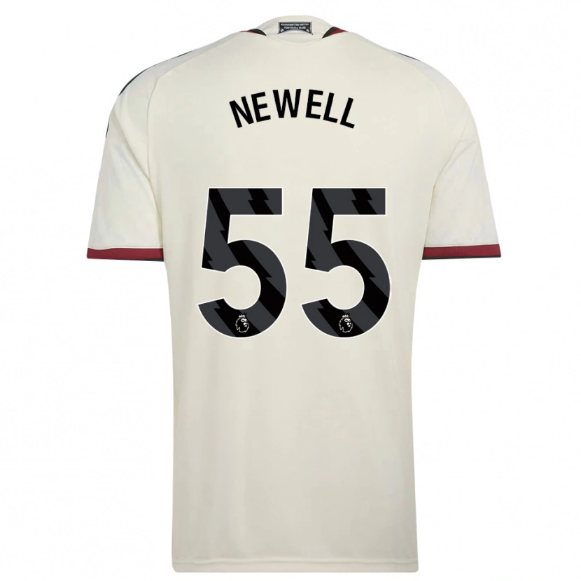 Danxen Homem Camisola Lucy Newell #55 Beige Preto Vermelho Terceiro 2026/27 Camisa