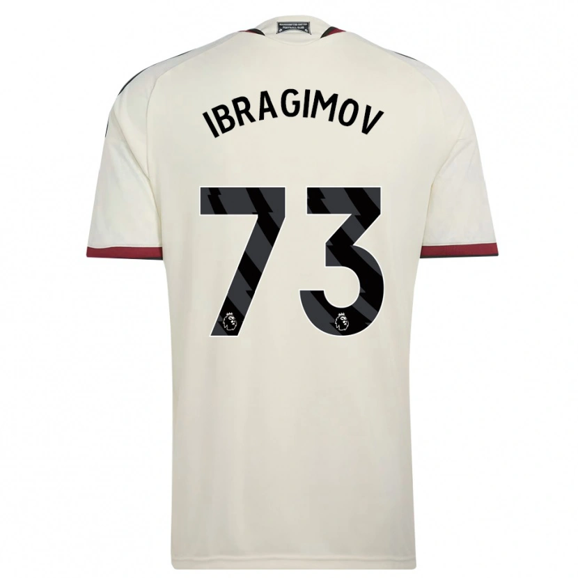 Danxen Homem Camisola Amir Ibragimov #73 Beige Preto Vermelho Terceiro 2026/27 Camisa