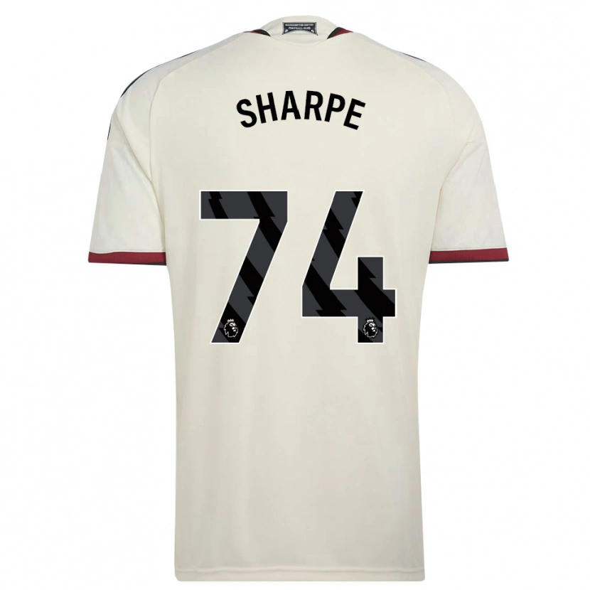 Danxen Homem Camisola Malachi Sharpe #74 Beige Preto Vermelho Terceiro 2026/27 Camisa