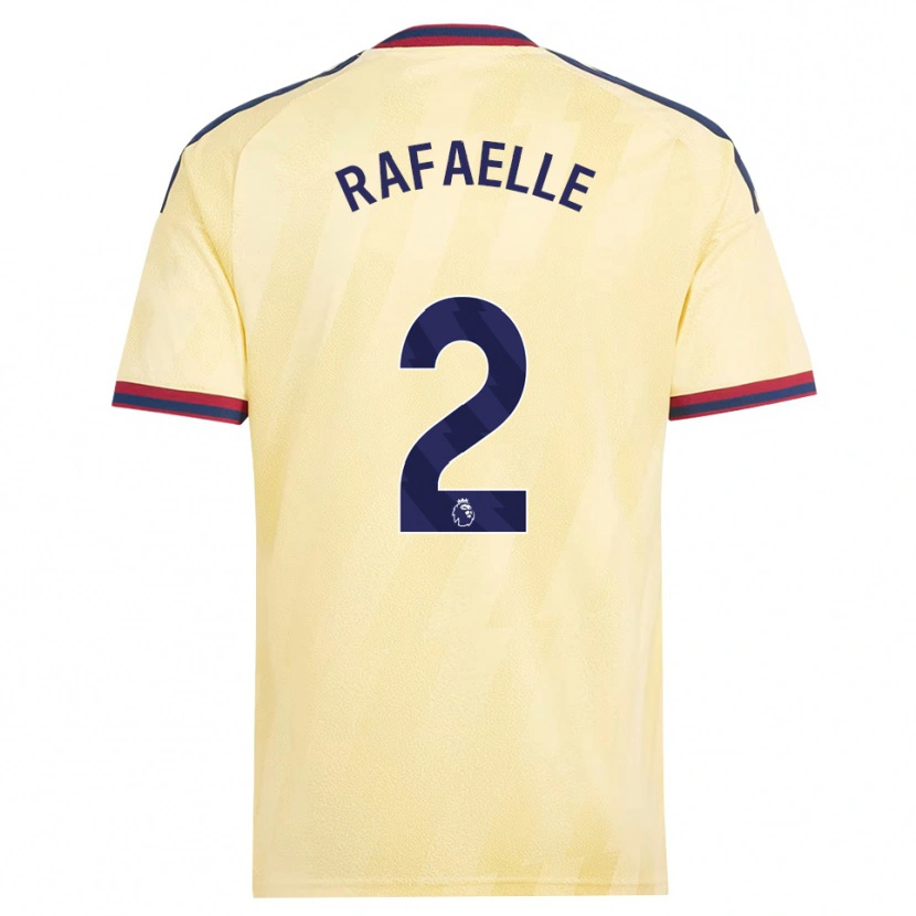 Danxen Homem Camisola Rafaelle Souza #2 Amarelo Claro Midnightblue Terceiro 2026/27 Camisa