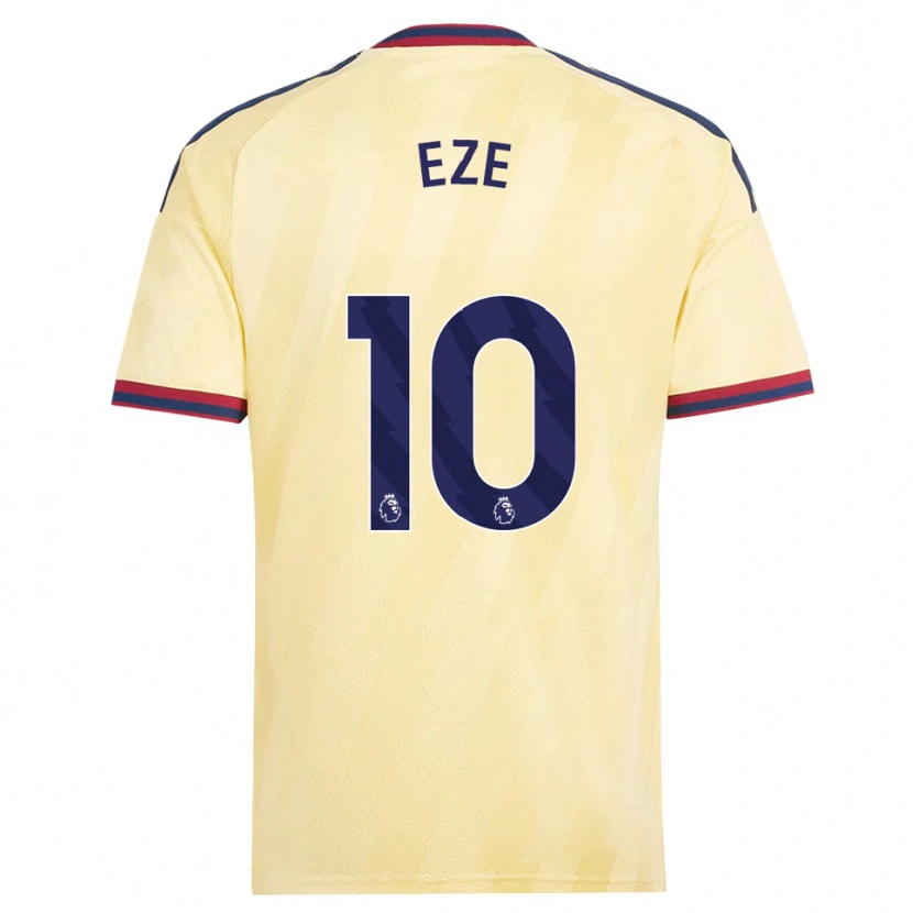 Danxen Homem Camisola Eberechi Eze #10 Amarelo Claro Midnightblue Terceiro 2026/27 Camisa