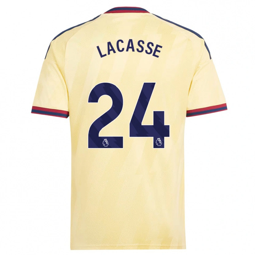 Danxen Homem Camisola Cloé Lacasse #24 Amarelo Claro Midnightblue Terceiro 2026/27 Camisa